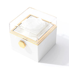 SQUARE Ring/Rose Box | خاتم مربع / علبة ورد